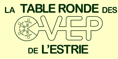 Ancien logo de TROVEP de l'Estrie: La table ronde des OVEP de l'Estrie